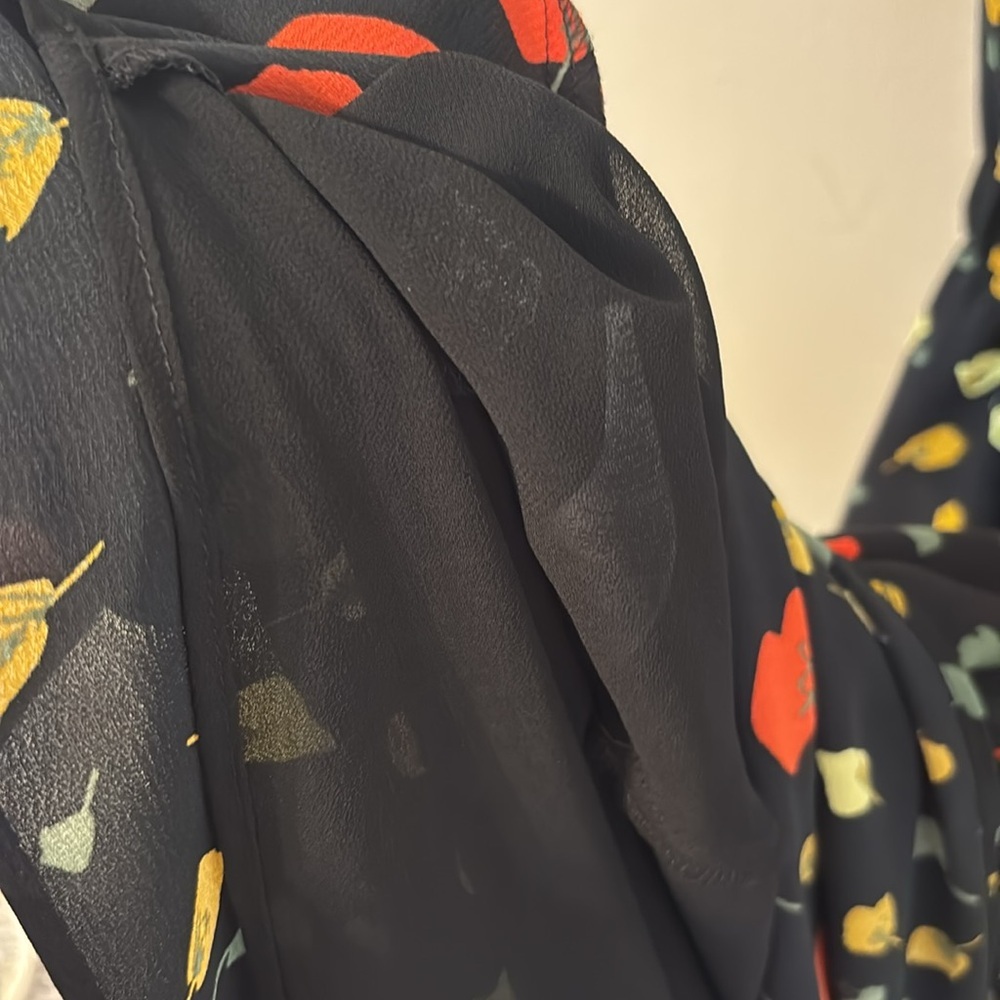 Banana Republic California Poppy Print Midi Dress - Picture 6 of 8